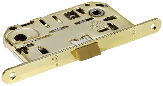 Защелка бесшумная сантехническая IP WC PG золото + ответная планка